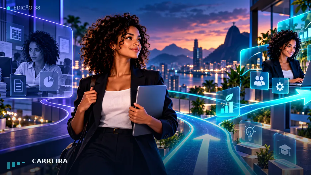 Arte editorial sobre Networking para iniciantes sem constrangimento