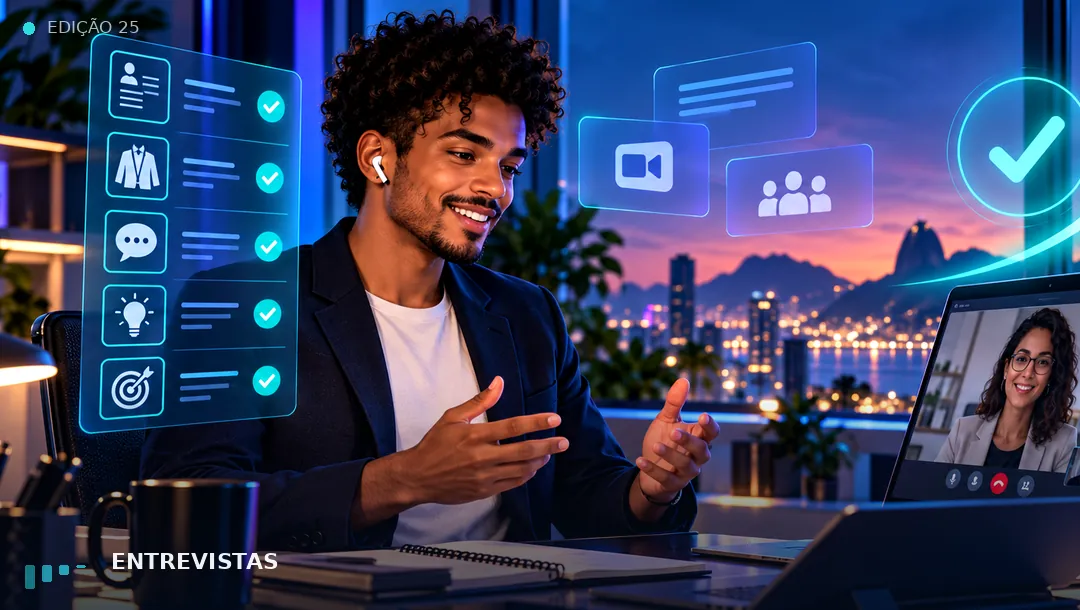 Arte editorial sobre Entrevista por competências: respostas com situações reais
