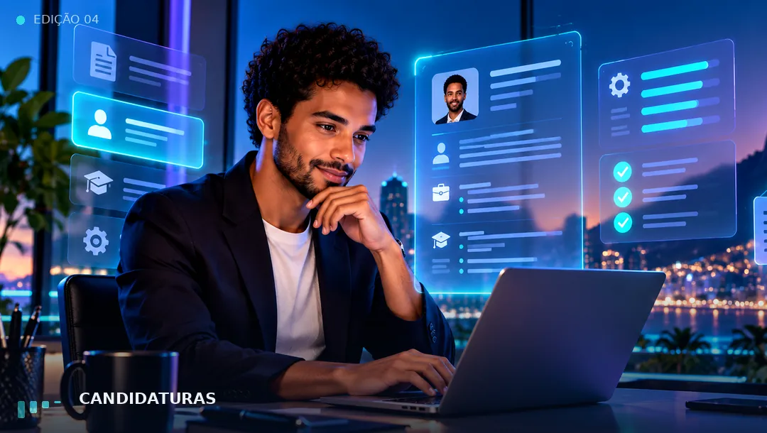 Arte editorial sobre O que escrever ao enviar um currículo por e-mail ou WhatsApp